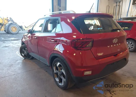 2025 Hyundai Venue Limited из США, поврежденный, VIN KMHRC8A35SU362922